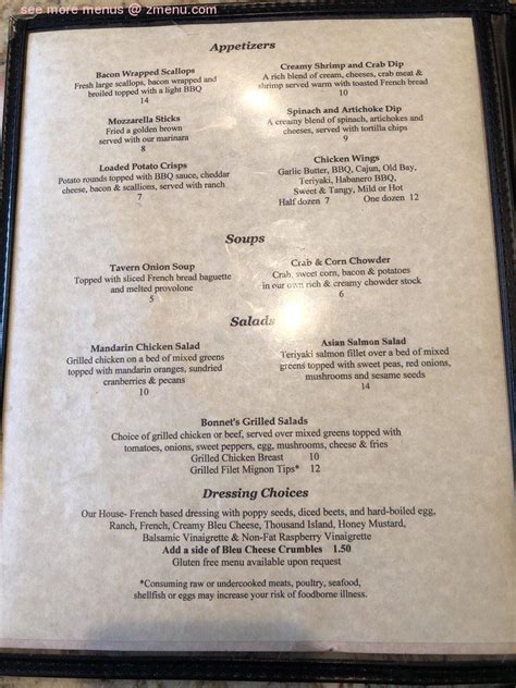 jean bonnet tavern menu.